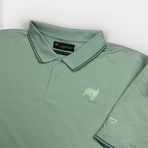 NFL Tampa Bay Buccaneer's Fanatics Signature Grey Polo Shirt Bucs Mens 3XL NWT